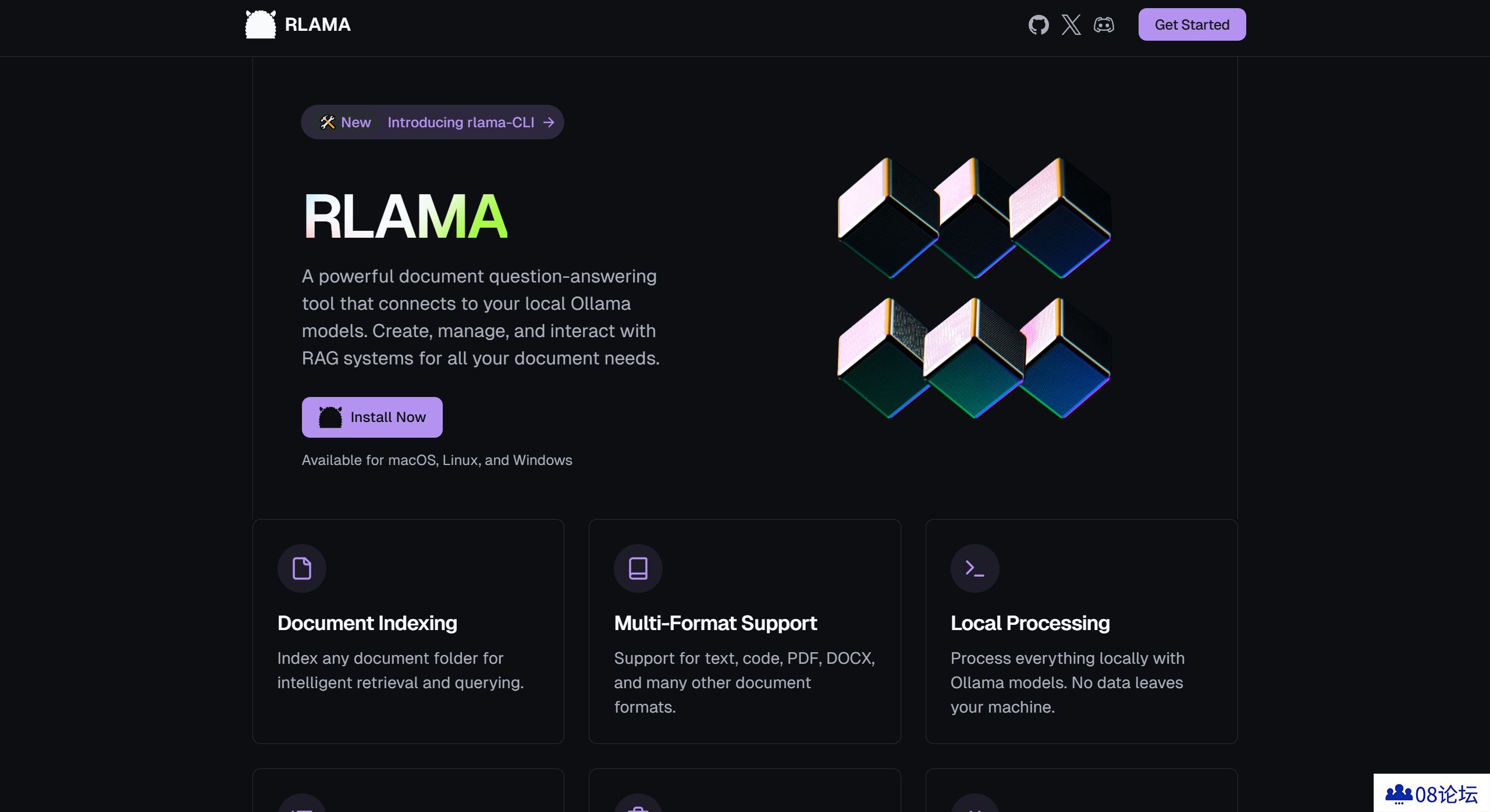 RLAMA：开源的本地文档问答工具，可高效管理和检索文档