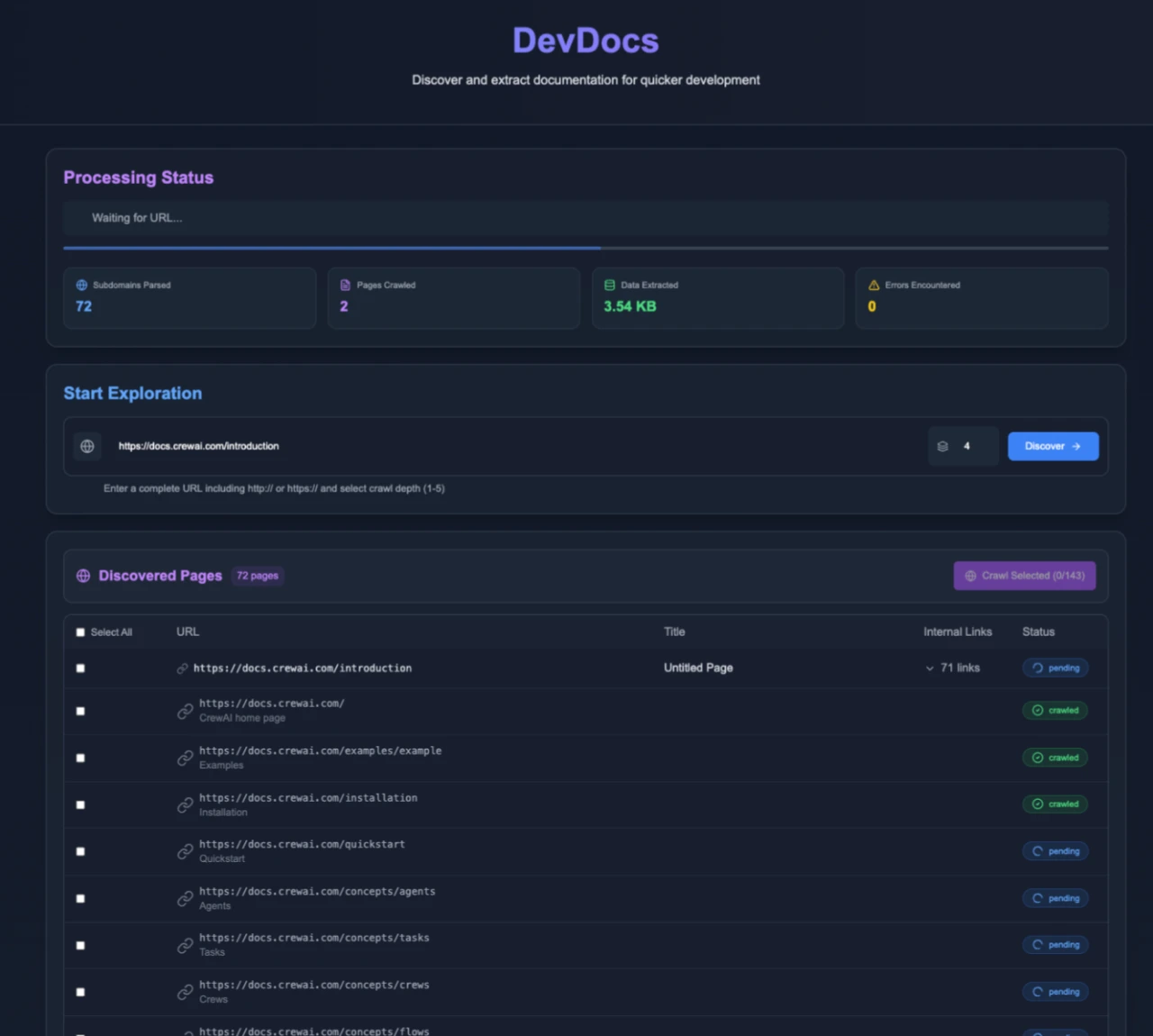 DevDocs：一款专为程序员打造的开源文档爬取和处理工具